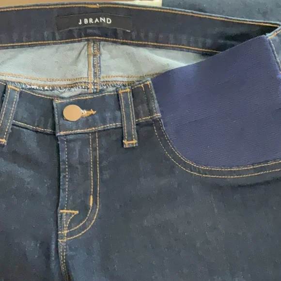 217. J BRAND MAMA J Starless Maternity Blue Jeans 30 /10 - Picture 14 of 14